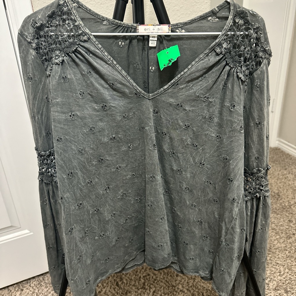 Gray Women's Top